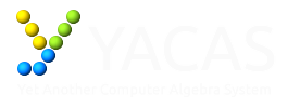 Yacas – Computer calculations made easy